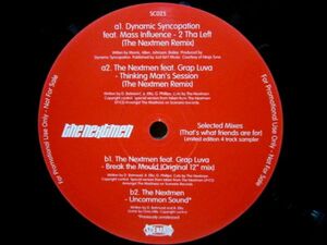 UK PROMO ONLY/THE NEXTMEN - SELECTED MIXES/DJ MU-R MIX収録/DYNAMIC SYNCOPATION - 2 THA LEFT (REMIX)/THINKING MAN