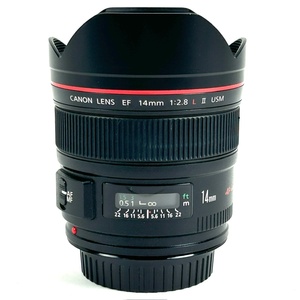 キヤノン Canon EF 14mm F2.8L II USM 一眼カメラ用レンズ（オートフォーカス） 【中古】