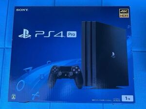 ★【1円スタート】★SONY★PS4 Pro本体 1TB ジェット・ブラック ★CUH-7000B★元箱付★別途ワイヤレスコントローラー及び充電スタンド