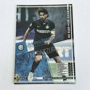 ♪♪WCCF 14-15 SOC アンドレア・ラノッキア Andrea Ranocchia Internazionale 未変換♪三点落札で普通郵便送料無料♪