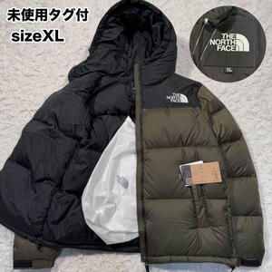 未使用タグ付 THE NORTH FACE ザノースフェイス メンズ XL ダウンジャケット ヌプシフーディ ND92331 GORE-TEX パッカブル ドローコード