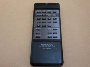 〇ジャンク　KENWOOD ケンウッド ステレオチューナー　KT-6040/kt6040用リモコン RC-T6040　動作しません〇