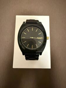 【NIXON】TELLER ACETATE ALL BLACK/GOLD ニクソン 腕時計 アナログ