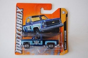 L マッチボックス　CHEVY STEPSIDE　MATCHBOX　トラック　ブルーホース　マテル　ブリスター