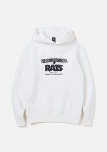 RATS x NEIGHBORHOOD HOODED パーカー スタジャン スウェット ラッツ ネイバーフッド Tシャツ way of life XL