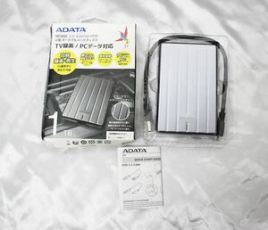 ☆確認開封品 お箱ダメージ多 ADATA エイデータ HC660 外付けハードドライブ 1TB☆単品のみゆうパケ可能☆