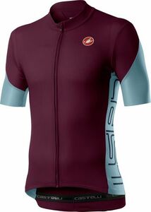 Castelli　ENTRATA V　半袖ジャージ　421　BORDEAUX/DUSTY　BLUE　Sサイズ　2021　 新品未使用