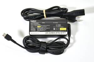 NEC Type-C 45W ACアダプター/20V 2.25A 45W/NEC USB-C ACアダプター/中古品