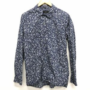 【Engineered Garments】エンジニアードガーメンツ★長袖シャツ コットン 総柄 ペイズリー メンズ サイズM 09