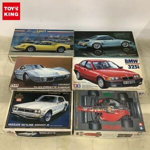 1円〜 タミヤ 他 1/24 BMW 325i、フェラーリF189 前期型 等