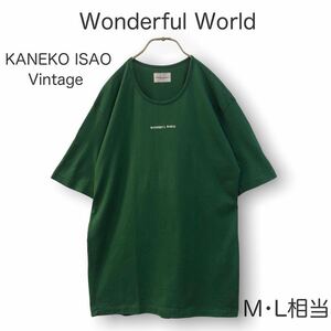 1210 Wonderful World＊ワンダフルワールド Tシャツ グリーン 80