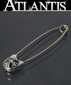 CHROME HEARTS 銀座店 クロムハーツ セーフティピン ラージ ダイヤ チャーム ネックレス トップ シルバー SV925 96492