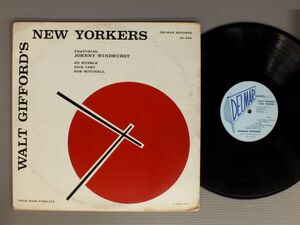 ●米LP WALT GIFFORD`S NEW YORKERS/FEATURING JOHNNY WINDHURST ○