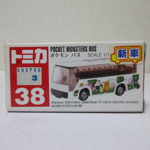 新品 絶版 Tomica トミカ ミニカー 赤箱 新車 ポケモンバス ピカチュウプロジェクト98 Nintendo 任天堂 ポケットモンスター ミュウツー