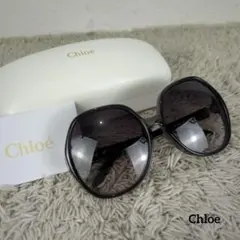 【新品 未使用級】Chloe クロエ サングラス オーバル