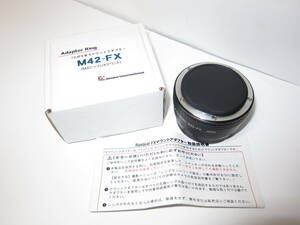  RAYQUAL マウントアダプター M42-FX ■美品■ 10703 