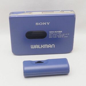 SONY WM-EX66 WALKMAN カセットプレーヤー ジャンク品 ソニー 管17969