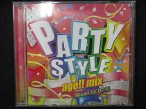 710＃中古CD PARTY STYLE -age!! mix- Mixed by DJ 嵐