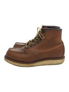 RED WING◆レースアップブーツ/UK4/ブラウン/875