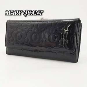 ☆美品☆ MARY QUANT マリークワント マリクワ 長財布 がま口 エナメル