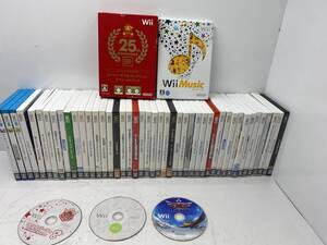 1/22★Wii WiiU★ソフト まとめ売り スーパーマリオコレクション/Wiiミュージック/バイオハザード など【中古/現状品/動作未確認ジャンク】