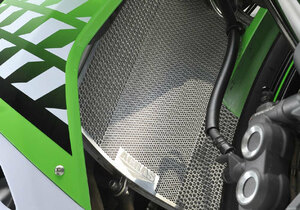 AGRAS（アグラス） ZX-10R 11年 ラジエターコアガード　ステン製