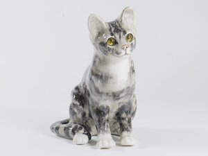 英国陶器 Winstanley Cat ウィンスタンレイキャット ケンジントンキャット 置物 オブジェ インテリア