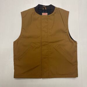 L 新品 ダックベスト RED KAP BLENDED DUCK INSULATED VEST VD22 ベージュ レッドキャップ ベスト 5