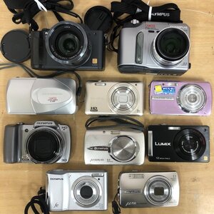 【ジャンク品】OLYMPUS オリンパス fe CAMEDIA μ 他 デジタルカメラ 10台 まとめ売り 241105SK510445