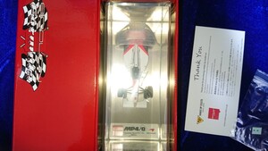 1/43 McLaren FORD MP4/8 European GP 1993 Winner #8 Ayrton Senna アイルトンセナ ドニントンの閃光 メイクアップ アイドロン 検 1/18