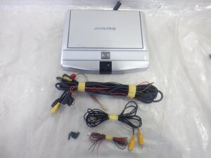 ☆作動確認済☆ ALPINE アルパイン 10.2インチ フリップ ダウン モニター TMX-R2200/MG