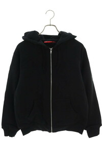 シュプリーム パーカー Thermal Zip Up Sweatshirt サイズ:M サーマルジップアップパーカー 中古 OM10