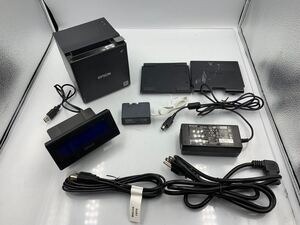 X131)使用少　EPSON エプソン　業務用・レシートプリンター・TM-m30 動作品 ディスプレイ　ブザー付き　（甲2）