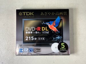 【新品未開封】 TDK DVD-R DL 215分 5枚入 MIN1107-T