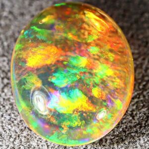 天然ファイアオパール メキシコ産 3.315ct 欧泊 裸石 宝石 ジュエリー 遊色 ファイヤー 天然 墨西哥 loose jewelry fire opal