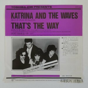 47059403;【国内盤/7inch/プロモ】Katrina And The Waves / That