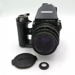 1円〜 Zenza Bronica ゼンザブロニカ ETR Si 中判フィルムカメラ ZENZANON-PE 75mm F2.8 動作未確認 現状品 y263-3370669【Y商品】