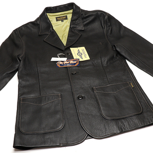 フラットヘッド DEERSKIN JACKET ディアスキン 40(L) ジャケット DHC-06KA ブラック メンズ The Flet Head