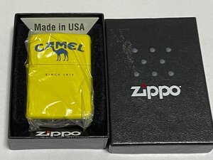 2021年 CAMELキャメル　zippo　未使用　イエロー