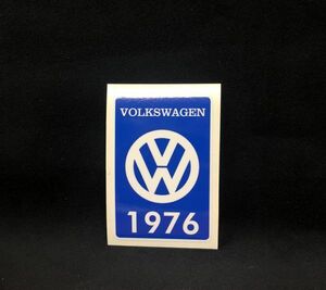 Volkswagen 1976 ステッカー ビートル 76 空冷 beetle vw フォルクスワーゲン kombi 空冷式 air cooled 空冷ワーゲン クラシック (-AC015vw