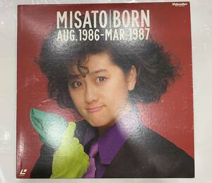 LD レーザーディスク 渡辺美里 MISATO BORN AUG 1986-MAR 1987