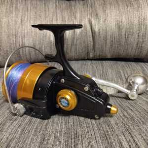 ★希少品！美品 Penn Spin fisher 9500SS CCMカスタムモデル スタジオオーシャンマークハンドル ペン スピンフィッシャー スピニングリール