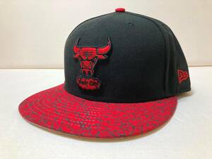 NEW ERA ニューエラ NBA Chicago Bulls シカゴ・ブルズ 59FIFTY Fit キャップ サイズ 71/2