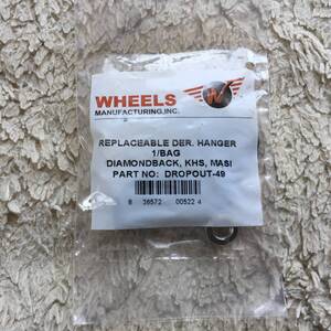 新品 Wheels Manufacturing リアディレーラーハンガー DROPOUT-49 送料無料