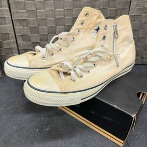 L938-O15-5637 CONVERSE コンバース ALL STAR HI オールスター ハイカット スニーカー 1C214 ホワイト 27.5cm メンズ シューズ 箱付き ⑩