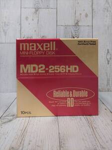 【５インチFD】maxell MD2-256HD 10枚入【未開封】