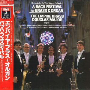 LP Empire Brass, Douglas Major Bach Festival For Brass & Organ EAC90317 ANGEL /00260