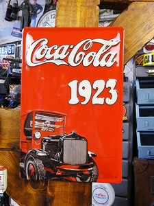 コカ・コーラ　3Dメタルサイン　（コカ・コーラ/デリバリートラック）　アメリカン雑貨　アメリカ雑貨