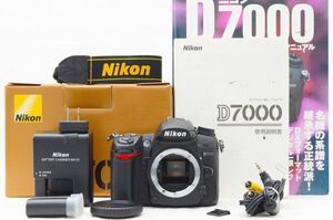 ☆極上美品☆ Nikon ニコン D7000 ボディ 元箱 付属品 Shot数 僅か 2,050枚前後！ ♯24121306