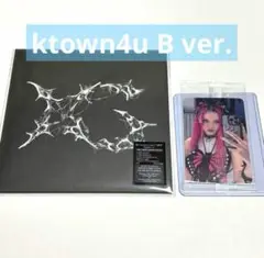 XG CHISA チサ　CD + ktown4u B ver. 特典トレカ